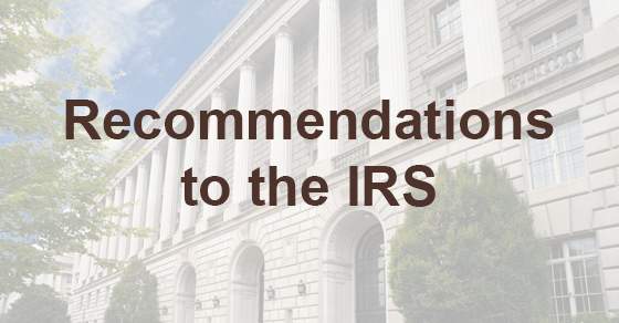 IRS: Advisory Council 2019 Annual Report