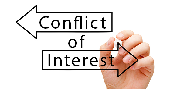 Avoiding conflicts of interest with auditors