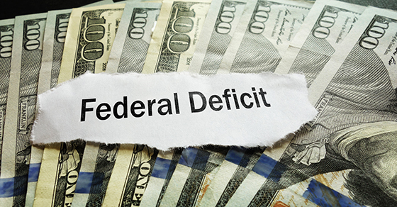 CBO: Estimated Federal Budget Deficit Q1’21 $582B