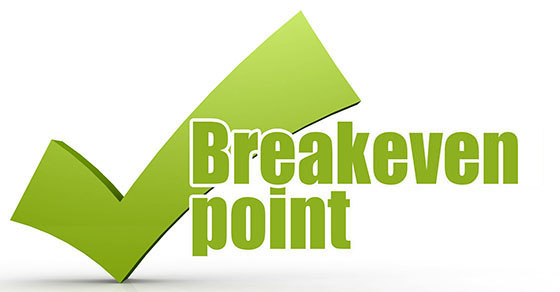 How to compute your company’s breakeven point