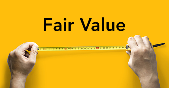 What’s “fair value” in an accounting context?