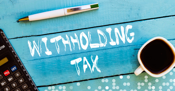Tax Planning: Review Federal Withholding Yearly