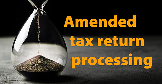 NTA: Backlog of Amended Tax Returns