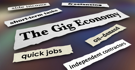 IRS: Gig Economy Taxable Work