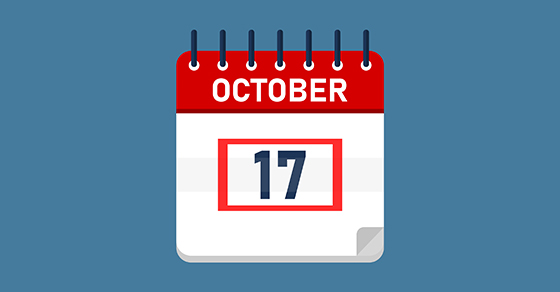 IRS: Extension October 17